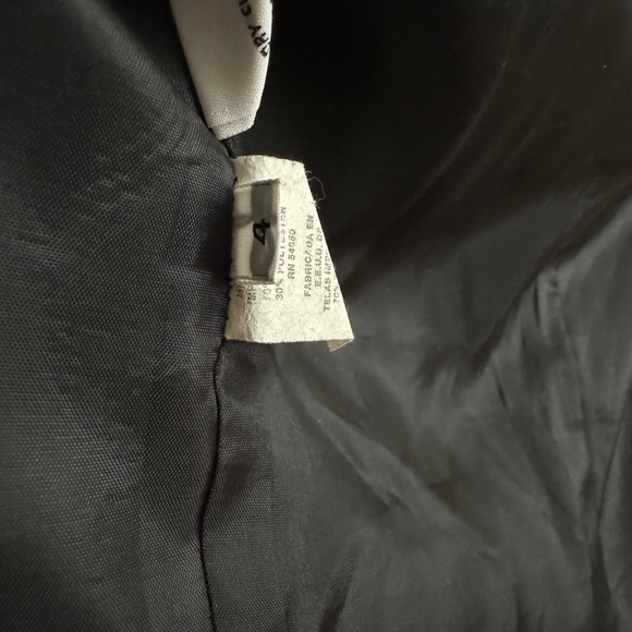 Christian Dior Vintage‎ 1980’s  Black Blazer Size 4 - Picture 4 of 11